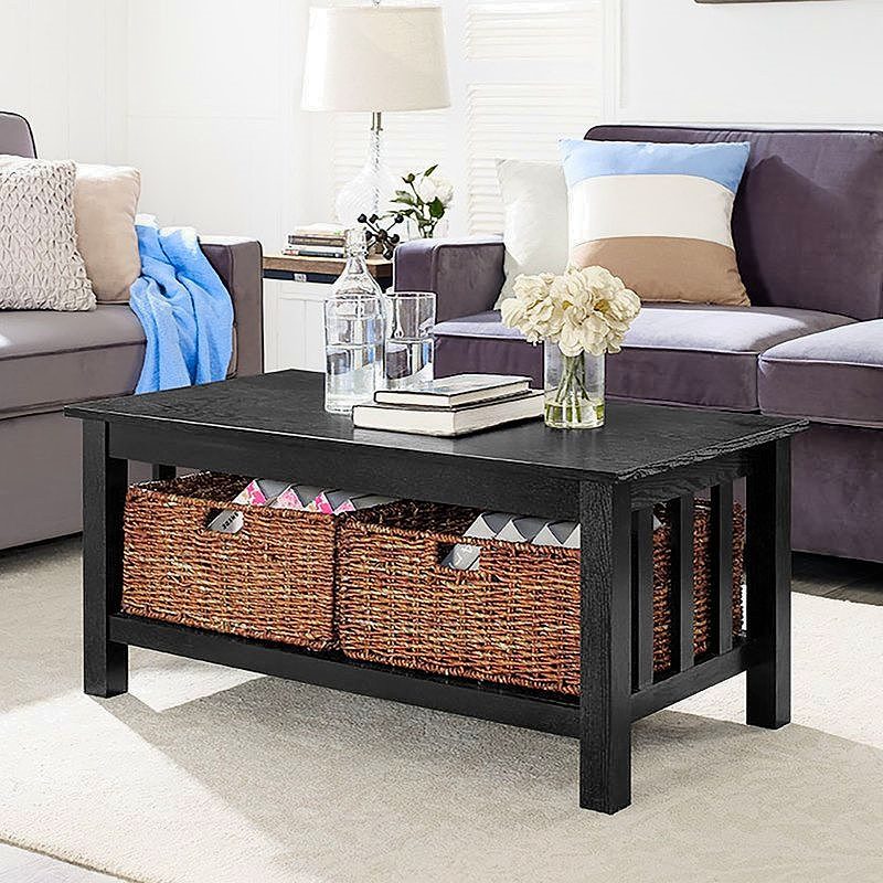Best Coffee Table Ideas-Denning Storage Coffee Table by Andover Mills