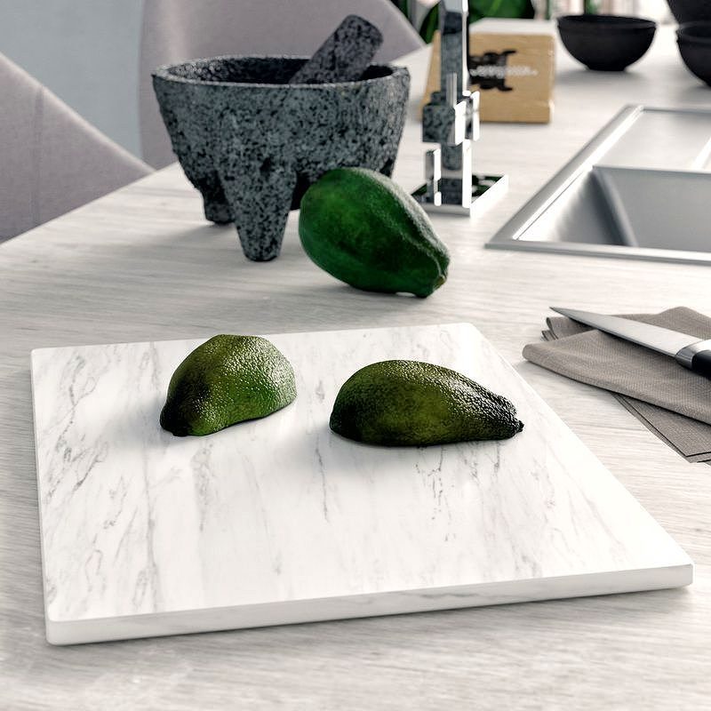 Best Cutting Board Ideas-Chrisley Marble Pastry Board by Mint Pantry