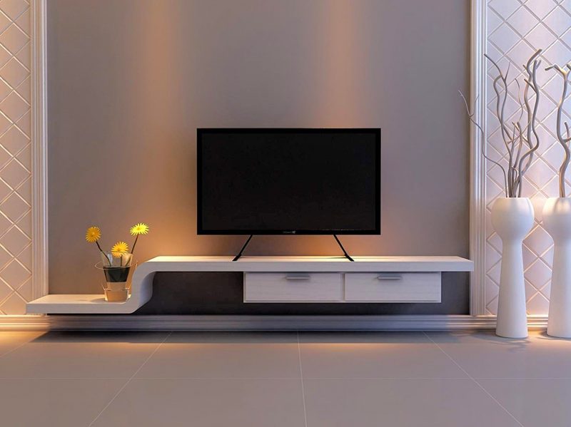 Best TV Stand Ideas-WALI TV Stand Table Top by WALI