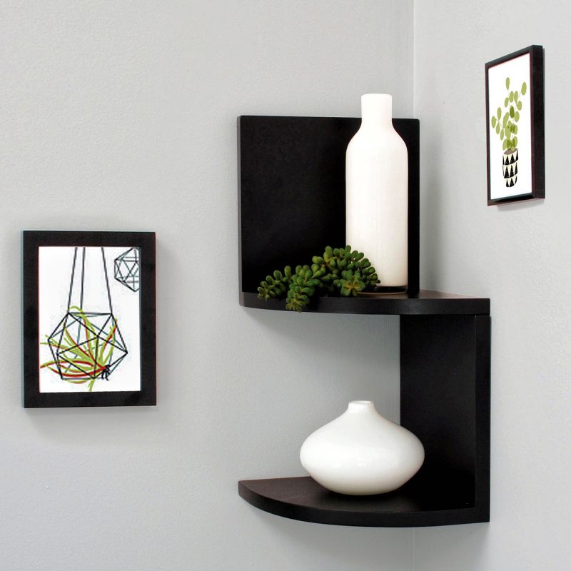 Best Wall Shelf Ideas-Priva Corner Shelves by Kiera Grace