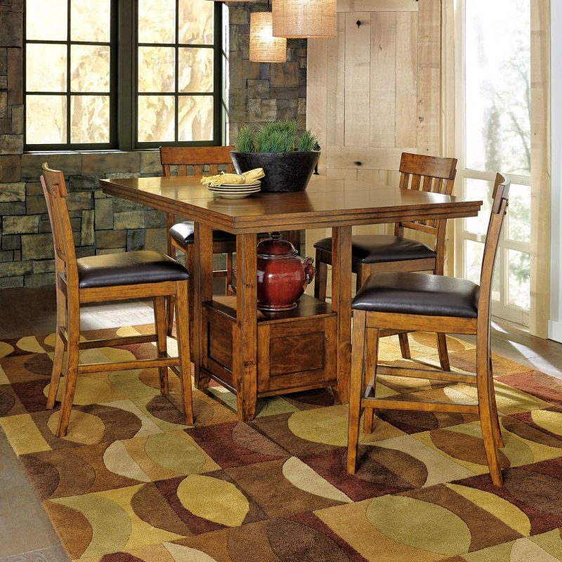 Best Dining Room Table Ideas-Ralene Rectangular Counter Height Dining Table by Signature Design by Ashley