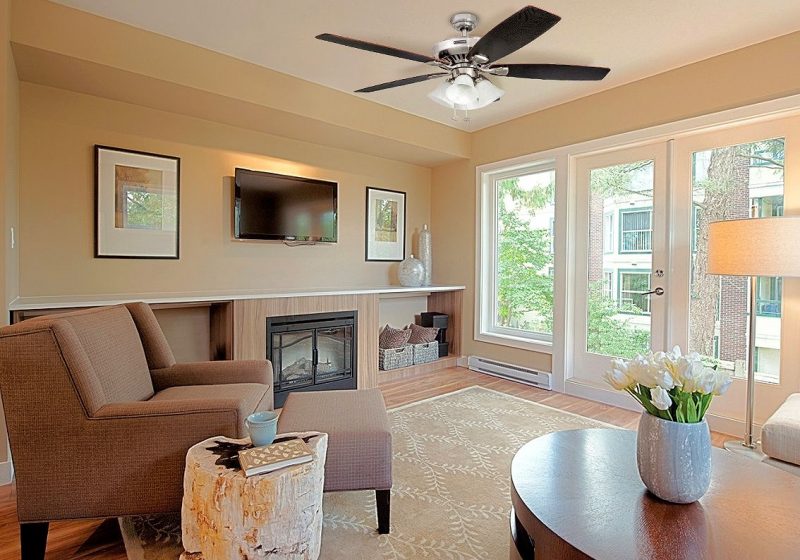 Best Ceiling Fans Ideas-Birnham Brushed Nickel Ceiling Fan by Honeywell