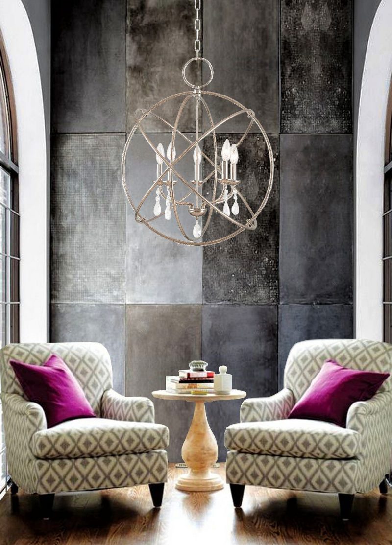 Best Living Room Chandelier Ideas-Aria Chandelier by Livex Lighting